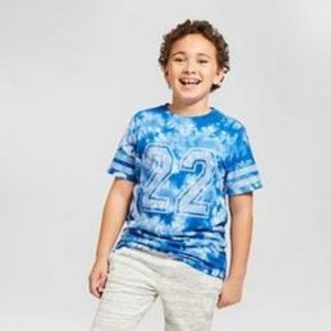 EUC ART CLASS Blue Tie Dyed Jersey Style Tshirt